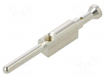 Contact | male | EPIC H-Q | silver plated | 0.75&divide;1mm2 | crimped