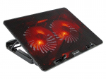 S&uuml;learvutid, s&uuml;learvutid, tarvikud // S&uuml;learvuti tarvikud // 66-368# Podstawka chłodząca laptop 2 fan samba red