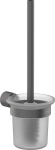Wall-hung toilet brush