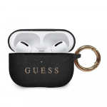Guess GUACAPSILGLBK Headset Holder Bag For AirPods Pro