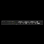 RG-ES126FGS-LP ~ PoE switch komutators 24FE(PoE)+2GE(Uplink) 180W