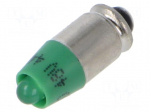 LED lamp | green | 48VDC | 48VAC | No.of diodes: 1