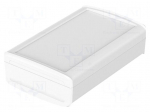 Enclosure: desktop | BoVersa | X: 140mm | Y: 210mm | Z: 63mm | white