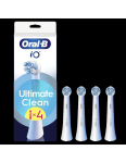 Oral-B | Replaceable toothbrush heads | iO UltimateClean | Heads | For adults | Number of brush heads included 4 | White