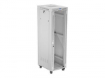 Lanberg | Rack cabinet 19" free-standing 42U/600x800 (flat pack) with glass door