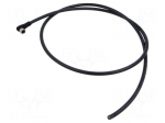 Cable: for sensors/automation | PIN: 8 | M8 female | angled | 1m | plug