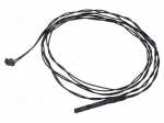 NTC thermistor | 1m | plug in | 10k&Omega;
