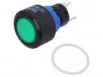 Switch: push-button | Pos: 2 | SPDT | 0.5A/220VAC | 1A/24VDC | ON-(ON)