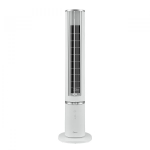 Aroma Tower fan, 45W, Fully Detachable for Easy Cleaning, Built-in Essential Oil Diffuser, Air flow: 38.3 m3/min, 2 Wind modes - Normal/Sleeping, 4 speed settings, 7h timer, Multi-angle Remote control, Oscillation 70, white color, 1032x275x275