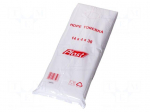 Plastic bag | L: 380mm | Width: 140mm | Thick: 6um | HDPE | transparent