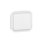 PLEXO 1 GANG 2-WAY SWITCH - WHITE - MECHANISM