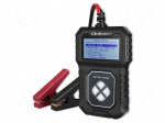 Tester: rechargeable batteries | Equipment: test leads | 8&divide;30V