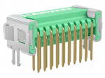 Connector: wire-wire/PCB | socket | male | PIN: 20 | Gecko | 2A | 450V