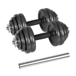 Uued tooted // Hantle żeliwne regulowane w walizce z gryfem, zestaw 30kg  REBEL ACTIVE