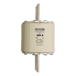 NH fuse-link gG, 500VAC, size 4a, 500A middle indicator/live tags