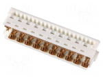 Connector: wire-board | plug | female | PicoFlex | PIN: 20 | IDC | 1.2A