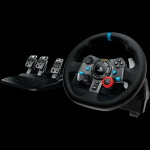 LOGITECH G29 Driving Force Racing Wheel for PlayStation5 and PlayStation4 - BLACK - USB - PLUGCG - WWi-9006 - WHEEL