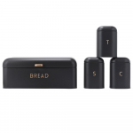 Salter BW13731EU7 Pebble 4-Piece Countertop Set Charcoal