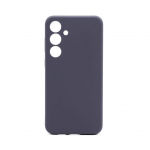 Back panel cover Connect Samsung Galaxy S24 Plus Premium Quality Magnetic Soft Touch Silicone Case Midnight Blue