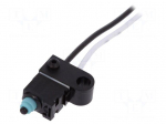 Microswitch SNAP ACTION | without lever | SPST-NO | 0.05A/15VDC