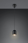 Trio Nara piekarama lampa E27 matt black brushed steel R36311032 4017807661774