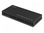 Splitter | RS232,SPDIF | HDMI 2.0 | 4K,HDCP 2.2,UHD 2160p | black