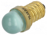 LED lamp | green | E14 | 24VDC | 24VAC