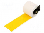 Tape | 50.8mm | 15.24m | yellow | self-adhesive | -40&divide;82&deg;C