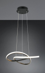 Trio Mansa LED pendant matt black  gaismeklis R33111132 4017807682144