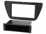Radio mounting frame | Suzuki | 2 DIN | black