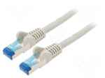 Patch cord | S/FTP | Cat 6a | RJ45 plug,both sides | stranded | Cu | 2m