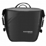Other goods Rockbros  Rockbros AS-003-1BK waterproof bicycle bag with shoulder strap, front/rear mounting, 10-14l - black