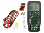 Digital multimeter | LCD | (50000) | VDC: 10uV&divide;1kV | VAC: 10uV&divide;1kV