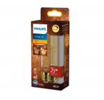 PHILIPS LED T30 25W 1800K E27 dzintarota stikla spuldze dimmējama RETRO vintage 8721103049070 929004584601