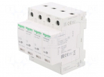 Surge arrester | Type 2 | Poles: 3+N | for DIN rail mounting | IP20