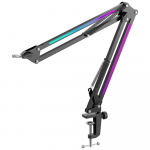 FIFINE AmpliGame BM38 RGB Boom Arm Stand Black