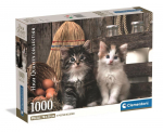 M&auml;nguala | PC | Konsoolid | Tarvikud // Harivad m&auml;nguasjad | Interaktiivsed | Loomingulised | Kunstilised // Puzzle 1000 HQC KOCHANE KOTKI Plakat Clementoni 39943