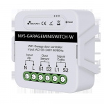 NVS-GARAGEMINISWITCH-W ~ Nivian WiFi+Blueooth viedais kontrolieris garažas vārtiem 10A (Tuya APP)