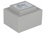 Transformer: encapsulated | 12VA | 230VAC | 24V | 0.5A | Mounting: PCB