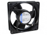 Fan: AC | axial | 230VAC | 119x119x38mm | 123m3/h | 41dBA | slide bearing