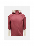 Bluza m&Auml;&trade;ska PEAK PERFORMANCE M Rider Essentials Midlayer Zip Hood kolor czerwony - L
