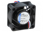 Fan: DC | axial | 40x40x20mm | 13m3/h | 29dBA | slide bearing | 8100rpm