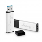 MediaRange MR1902 USB flash drive 128 GB USB Type-A 3.2 Gen 1 (3.1 Gen 1) Black, Silver