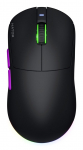 HATOR Quasar 3 ULTRA 8K Wireless, black-violet - Optical Yellow 100M Switches PixArt PAW3950