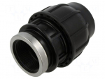 Splice terminal: clamping | Thread: G 2" internal | 63mm | Plast