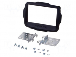 Radio frame | Jeep | 2 DIN | black