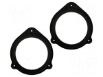 Spacer ring | MDF | 165mm | Audi | impregnated