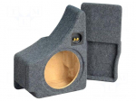Car loudspeaker enclosure | MDF | gray melange | textil | 15l | 250mm