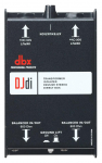 dbx DBXDJDI direct box Passive direct box Black