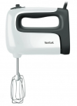 TEFAL | Hand mixer | HT461138 Prep'Mix+ | Hand Mixer | 500 W | Number of speeds 5 | Turbo mode | White/Grey